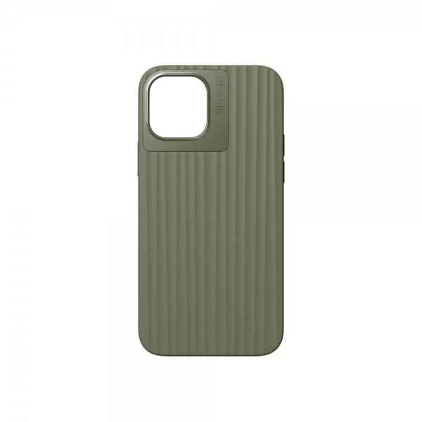Nudient iPhone 12/iPhone 12 Pro -kuori, Bold Olive Green