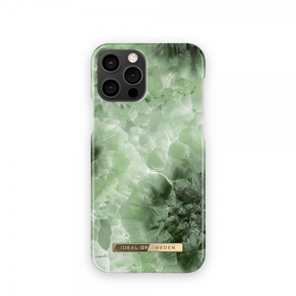 Ideal of Sweden iPhone 12/iPhone 12 Pro -kuori Fashion Case Crystal Green Sky