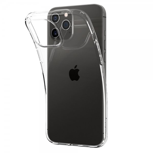 Spigen iPhone 12/iPhone 12 Pro Kuori Liquid Crystal Crystal Clear