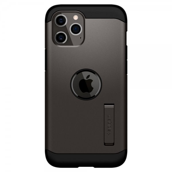 Spigen iPhone 12/iPhone 12 Pro Suojakuori Tough Armor Gunmetal
