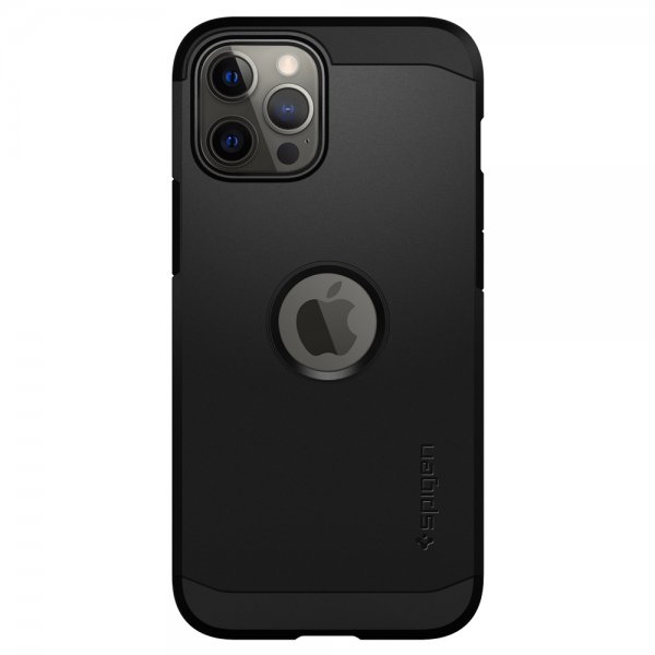 Spigen iPhone 12/iPhone 12 Pro -kuori Tough Armor Mag, musta