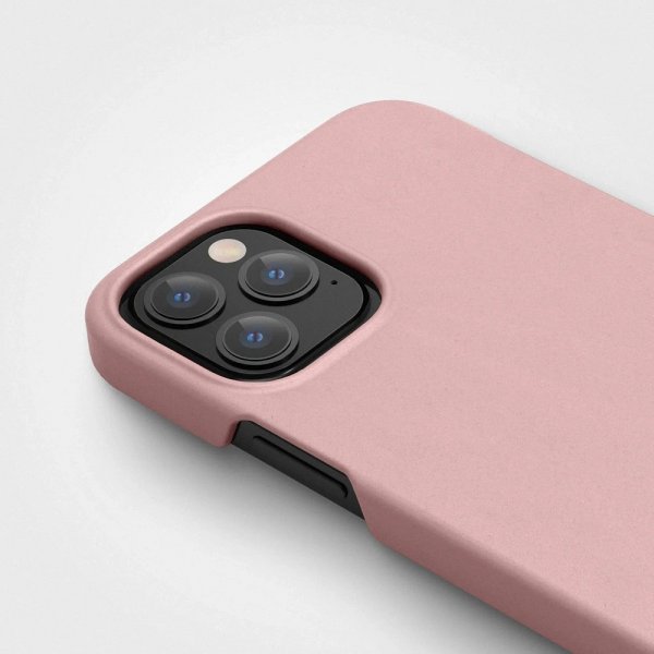 agood company iPhone 12/iPhone 12 Pro Kuori Kasvipohjainen Dusty Pink