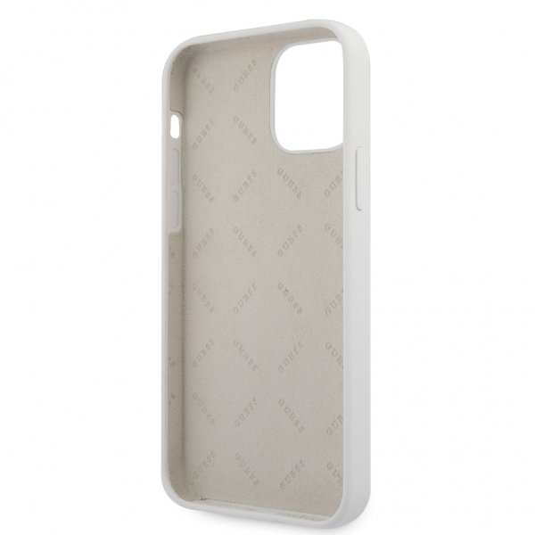 Guess iPhone 12/iPhone 12 Pro - Vintage Silicone Cream -kuori