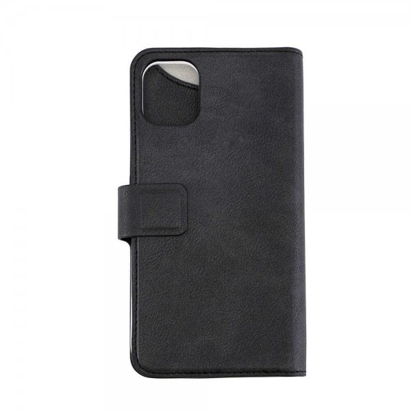 Onsala iPhone 12/iPhone 12 Pro -kotelo Fashion Edition, irrotettava kuori, Midnight Black