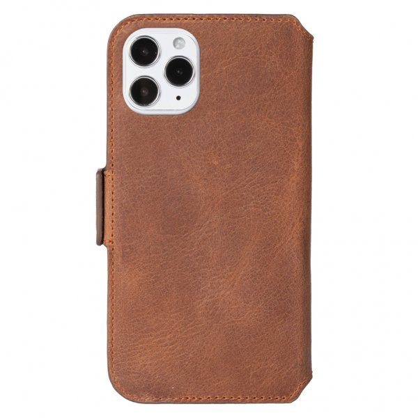 Krusell iPhone 12 Pro Max Sunne PhoneWallet Vintage Cognac