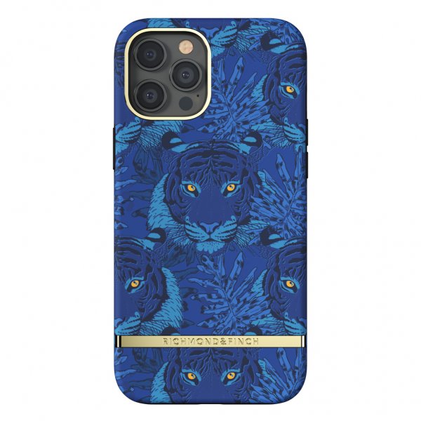 Richmond & Finch iPhone 12 Pro Max -suojakuori Blue Tiger