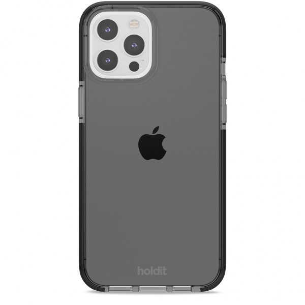 holdit iPhone 12 Pro Max Kuori Seethru Musta