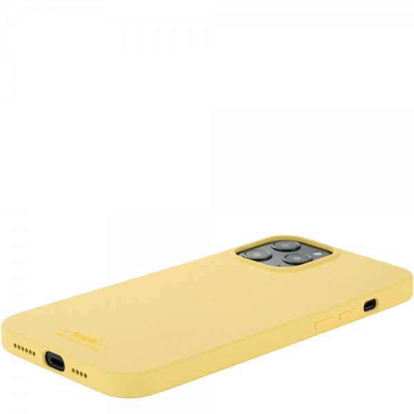 holdit iPhone 12 Pro Max Silikonikuori Keltainen