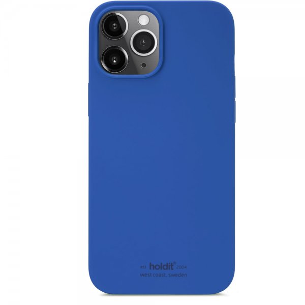 holdit iPhone 12 Pro Max Kuori Silikoni Royal Blue