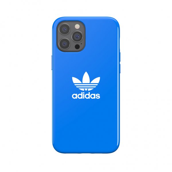 Adidas iPhone 12 Pro Max Kuori Snap Kotelo Trefoil Sininen