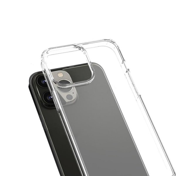 Rvelon iPhone 12 Pro Max Kuori Iskunkestävä Läpinäkyvä