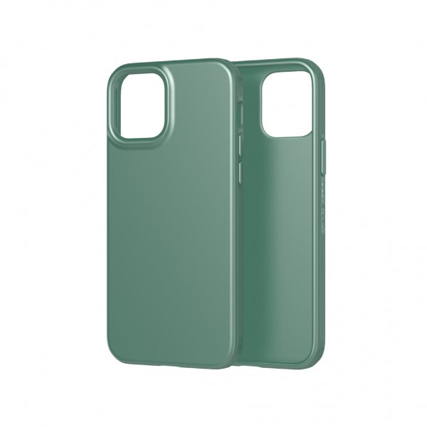 Tech21 iPhone 12/iPhone 12 Pro Kuori Evo Slim Midnight Green