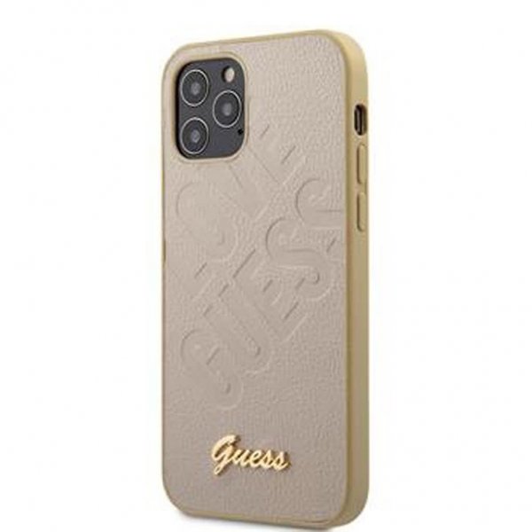 Guess iPhone 12 Mini Kuori Love Guess Kulta