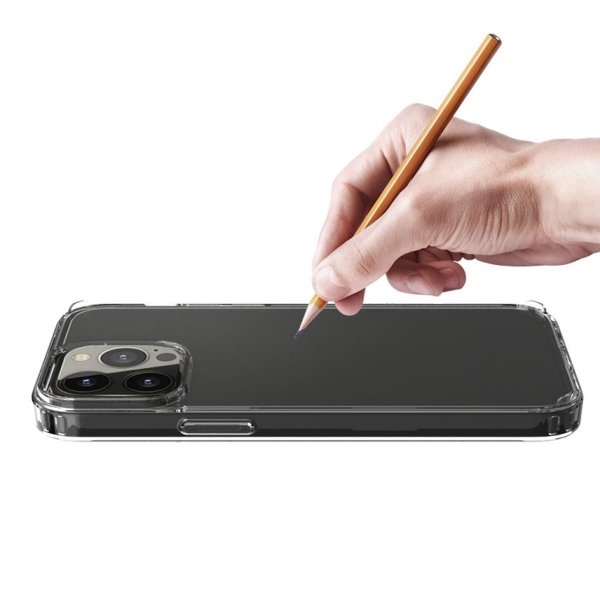 Rvelon iPhone 12/iPhone 12 Pro Kuori TPU Läpinäkyvä