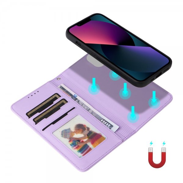 Betopnice iPhone 13 -kuori irrotettavalla kuorella 005 Violetti