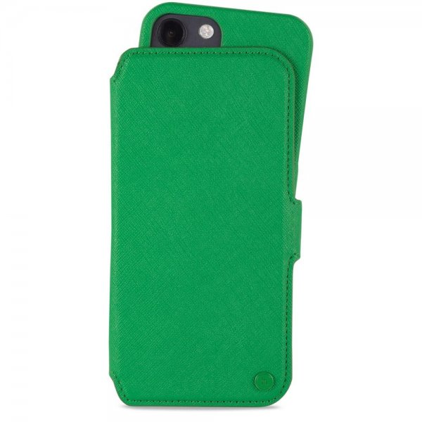 holdit iPhone 13 suojakuori Wallet Case Magnet Stockholm Grass Green
