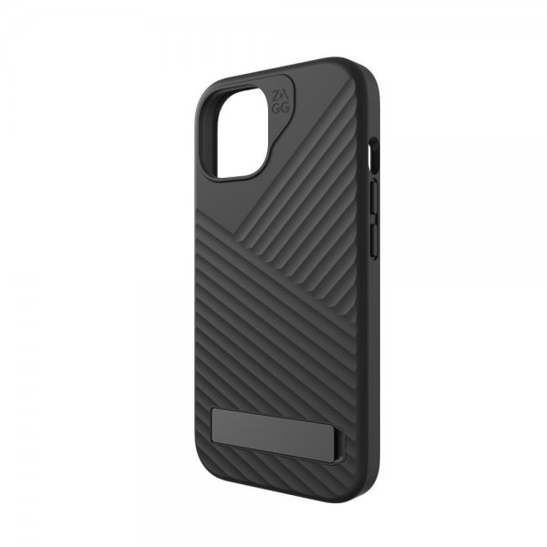 ZAGG iPhone 13/iPhone 14/iPhone 15 Suojakuori Denali Snap Kickstand Musta