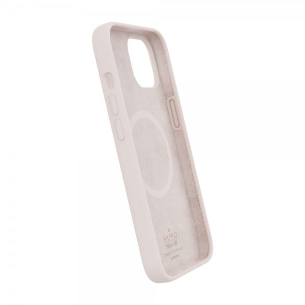 Puro iPhone 13/iPhone 14 -suojakuori ICON Mag Rose