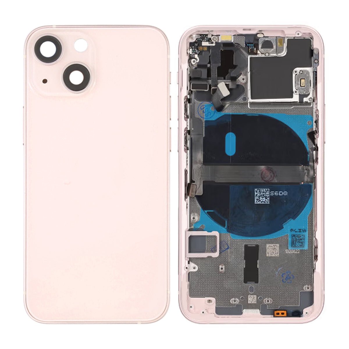 iPhone 13 Mini Takakansi täydellisenä pienosilla – Vaaleanpunainen