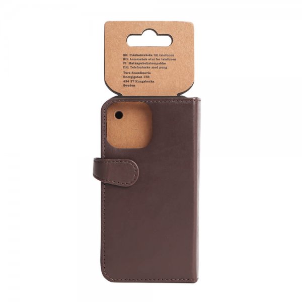 Buffalo iPhone 13 Mini -suojakuori, irrotettava kuori, ruskea