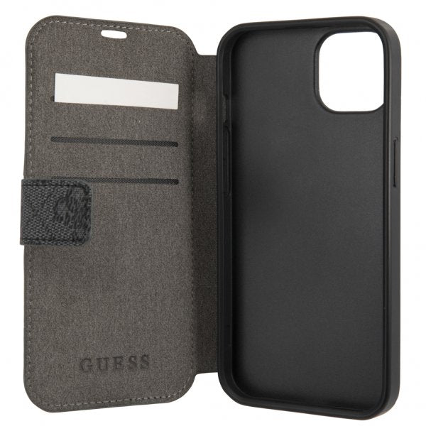 Guess iPhone 13 Mini Suojakuori Metal Logo Harmaa