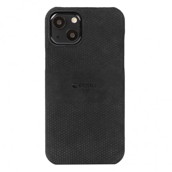 Krusell iPhone 13 Mini -kuori, nahka, musta