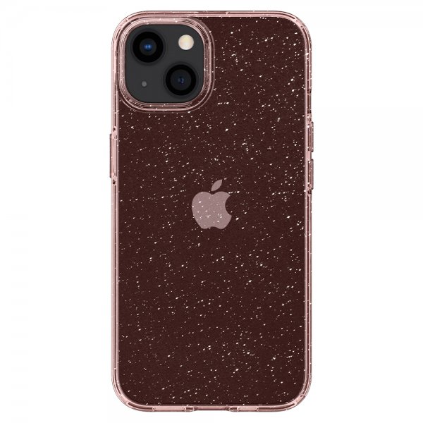 Spigen iPhone 13 Mini Suojakuori Liquid Crystal Glitter Rose Quartz