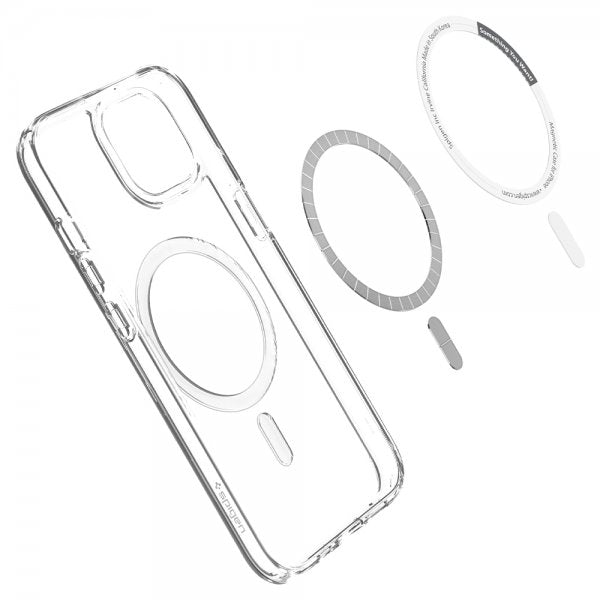 Spigen iPhone 13 Mini Suojakuori Ultra Hybrid Mag Musta