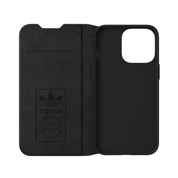 Adidas iPhone 13 Pro Kotelo Kirjanmallinen Kotelo Musta