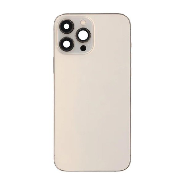 iPhone 13 Pro Max Takaosa ja Kokonainen Kehys OEM - Kulta