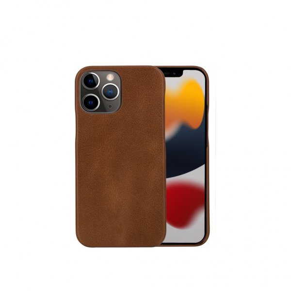 dbramante1928 iPhone 13 Pro Max -kotelo, Lynge irrotettava kuori, ruskea