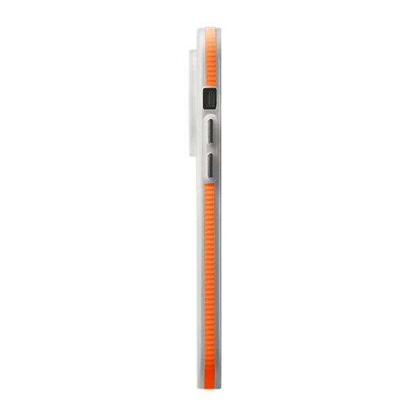 iPhone 13 Pro Max -kotelo aaltopahvikuvioitu MagSafe Oranssi