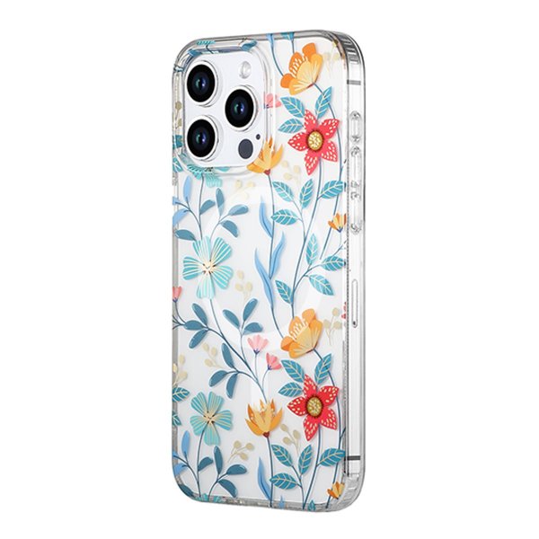 iPhone 13 Pro Max Kuori Kukkakuvio MagSafe Oksat