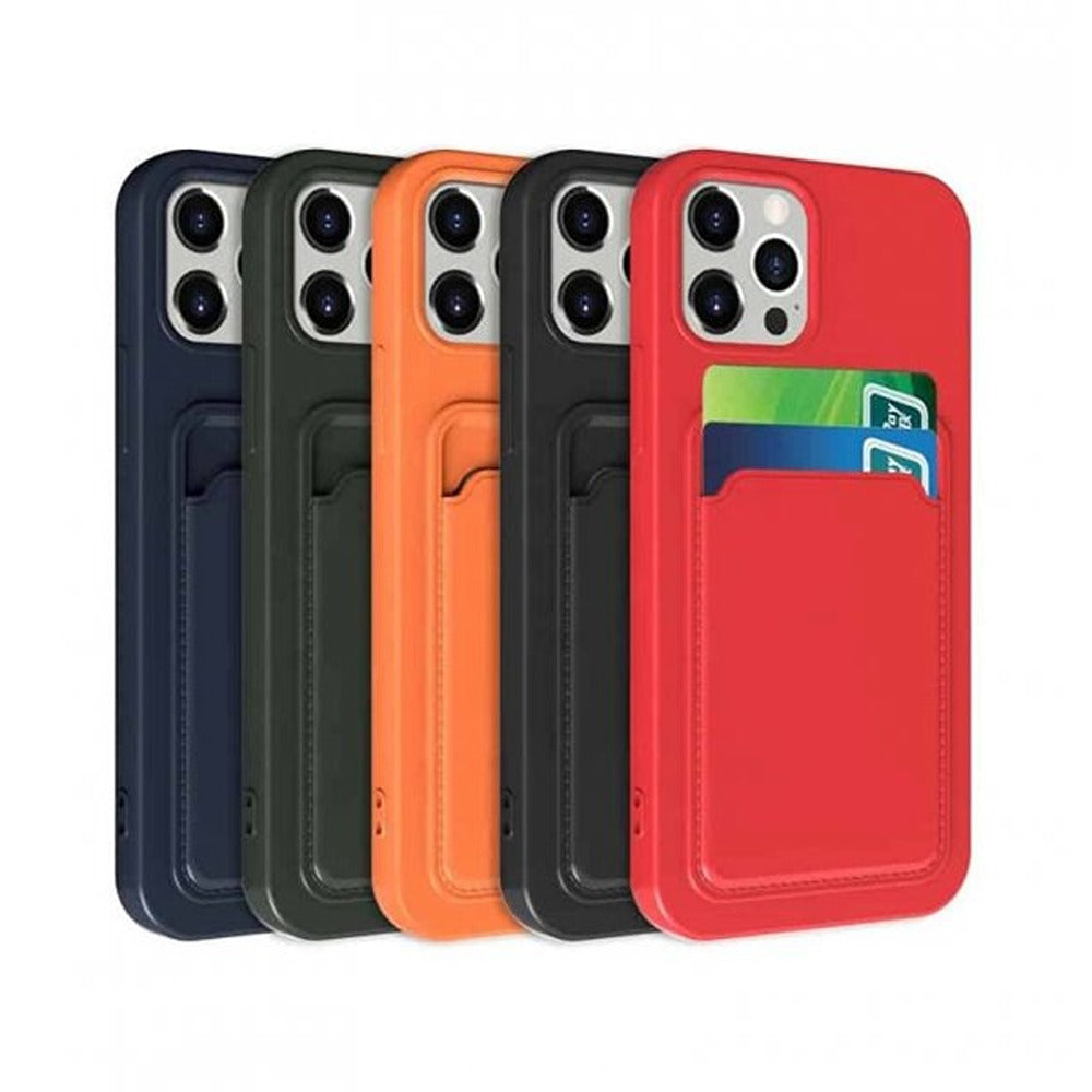 iPhone 13 Pro Max Kotelo Korttipidikkeellä Musta