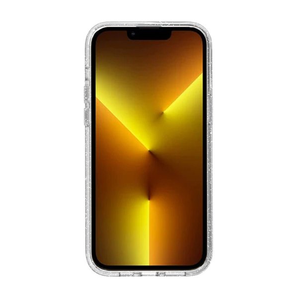 iPhone 13 Pro Max Kuori Glitter Iskunkestävä Läpinäkyvä