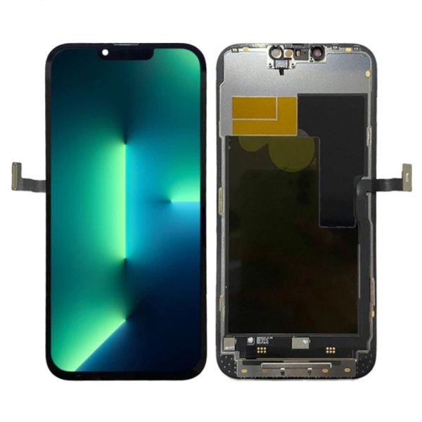 iPhone 13 Pro Max OLED-näyttö – musta (uutena iPhonesta irrotettu)