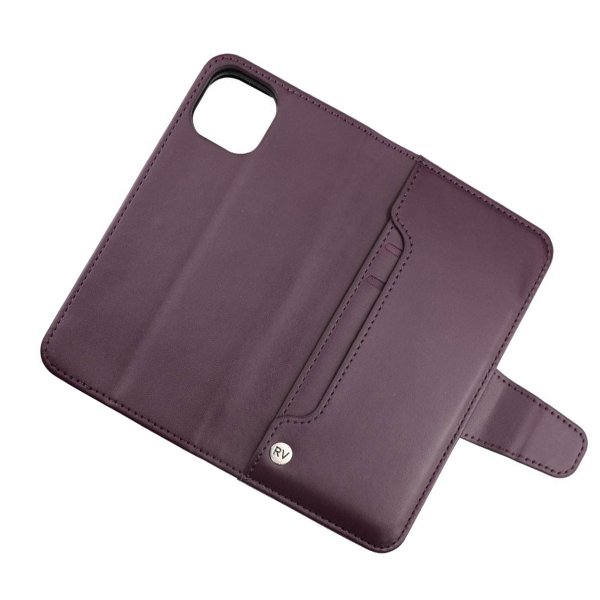 Rvelon iPhone 13 Pro Max Kotelo, taitettava korttipaikka, violetti