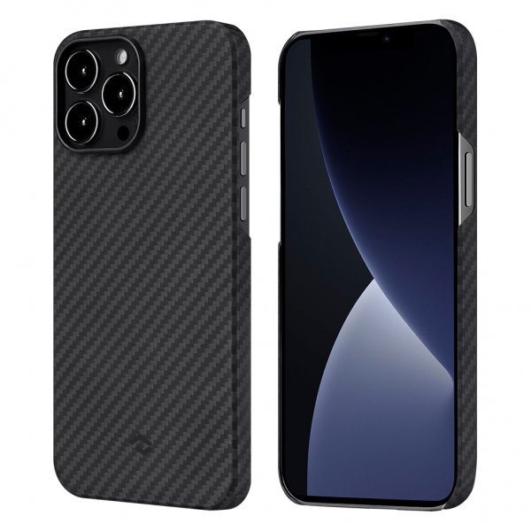 Pitaka iPhone 13 Pro Max -suojakuori MagEZ Case 2 Black/Grey Twill
