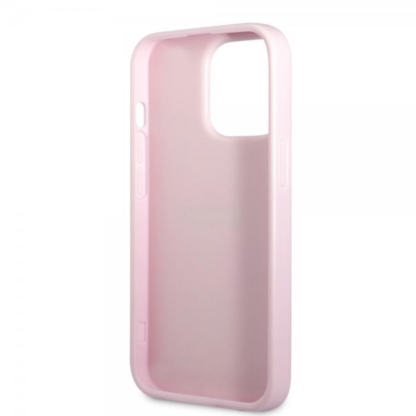 Guess iPhone 13 Pro Max Saffiano Metal Logo Lila -kuoret