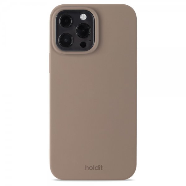 holdit iPhone 13 Pro Max -kuori silikoni Mocha Brown