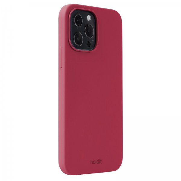 holdit iPhone 13 Pro Max -kuori silikoni Red Velvet