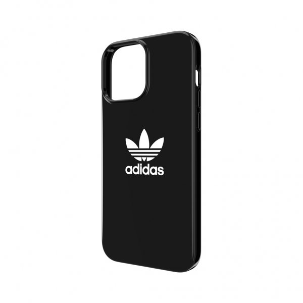 Adidas iPhone 13 Pro Max Kuori Snap Kotelo Trefoil Musta