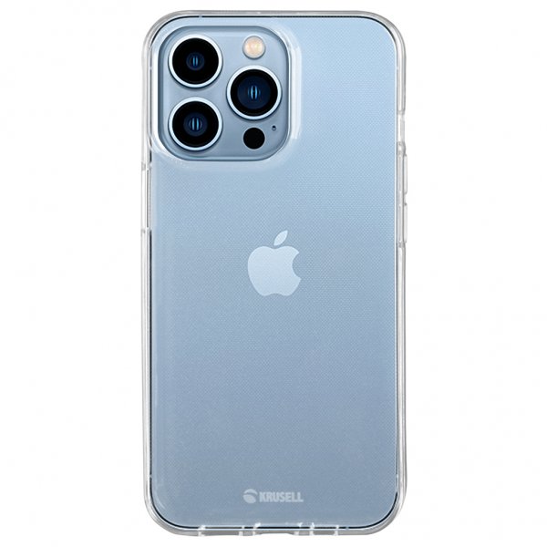 Krusell iPhone 13 Pro Max SoftCover Läpinäkyvä kuori
