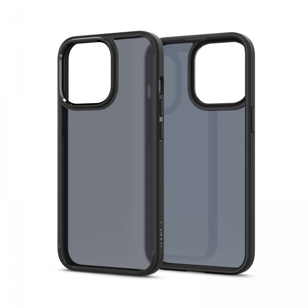 Spigen iPhone 13 Pro Max Suojakuori Ultra Hybrid Matte Frost Black