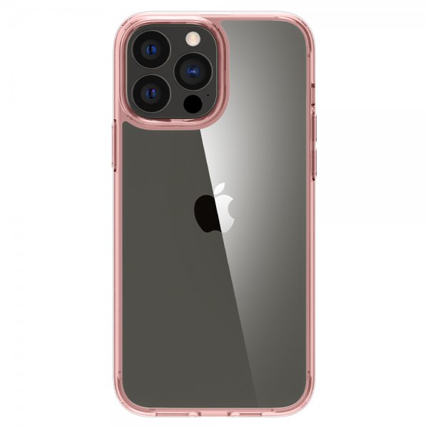 Spigen iPhone 13 Pro Max -suojakuori Ultra Hybrid Rose Crystal