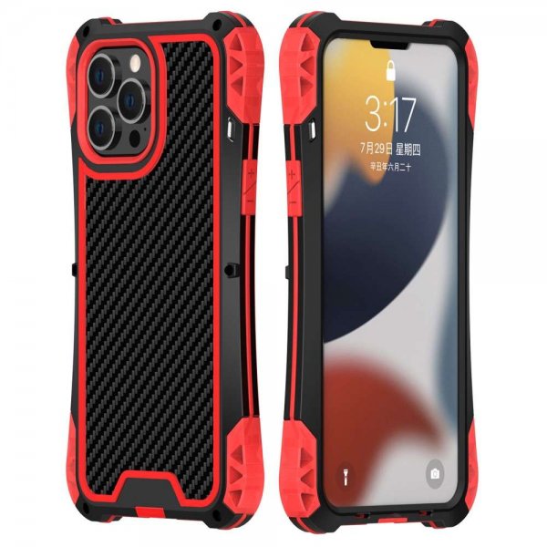 R-JUST iPhone 13 Pro -suojakuori AMIRA Punainen