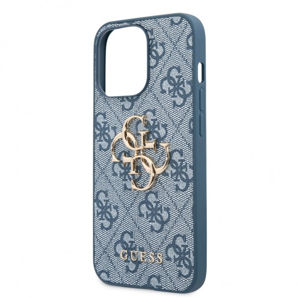 Guess iPhone 13 Pro Big Logo -kuori, sininen
