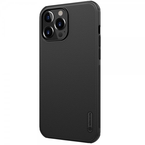 Nillkin iPhone 13 Pro Suojakuori Frosted Shield Musta