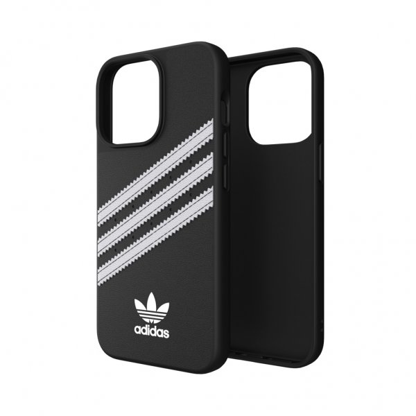 Adidas iPhone 13 Pro Kuori Muotoiltu Kotelo PU Musta