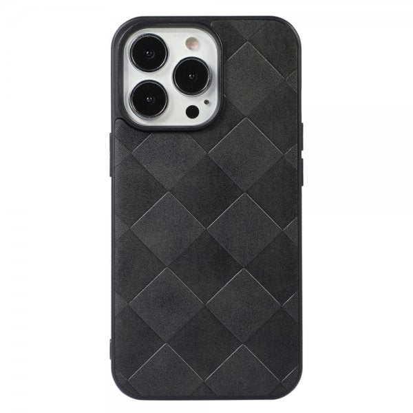 iPhone 13 Pro Kuori Ruutukuvio Musta